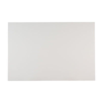 Polar White engineered marble slab, full slab view