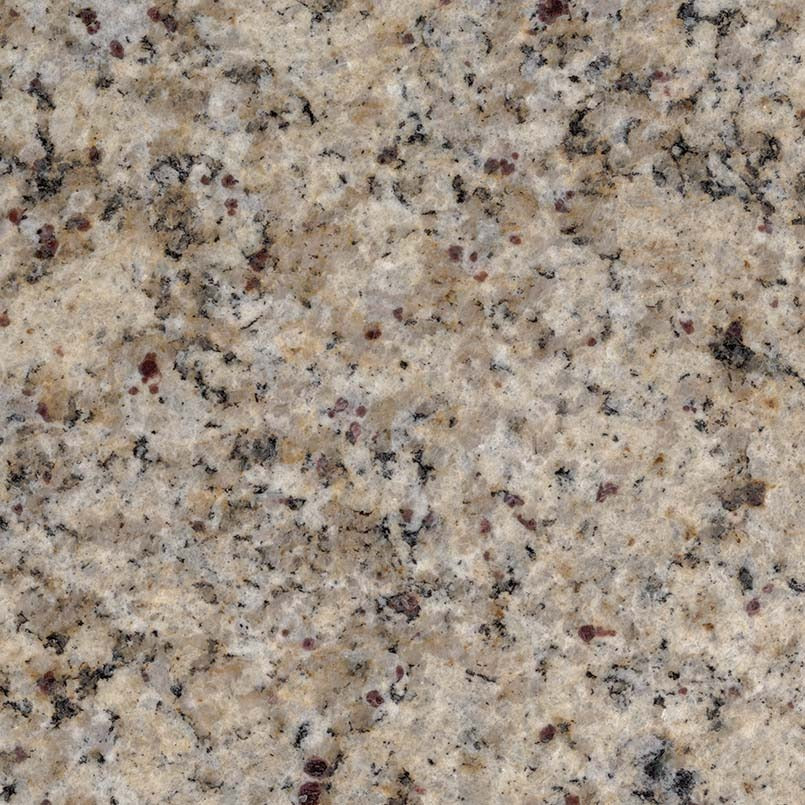 Santana granite slab, close up of the surface