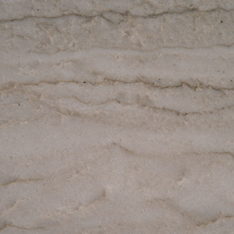 Sea Pearl quartzite slab, close up of the stone surface