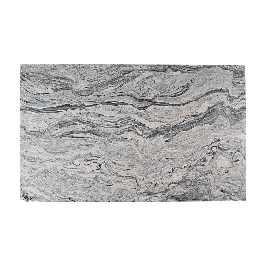 Silver Cloud granite slab, full slab view