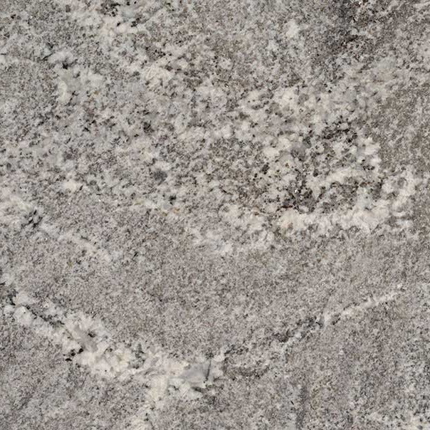 Silver Falls granite slab, wider view of the stone pattern