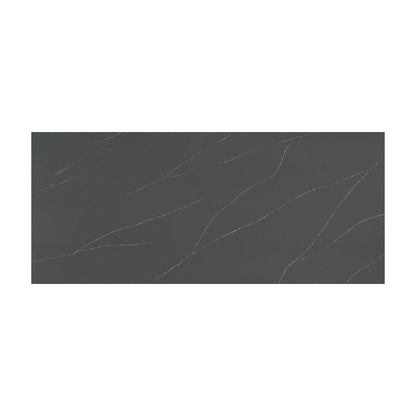 Soapstone Metropolis quartz slab, full slab view