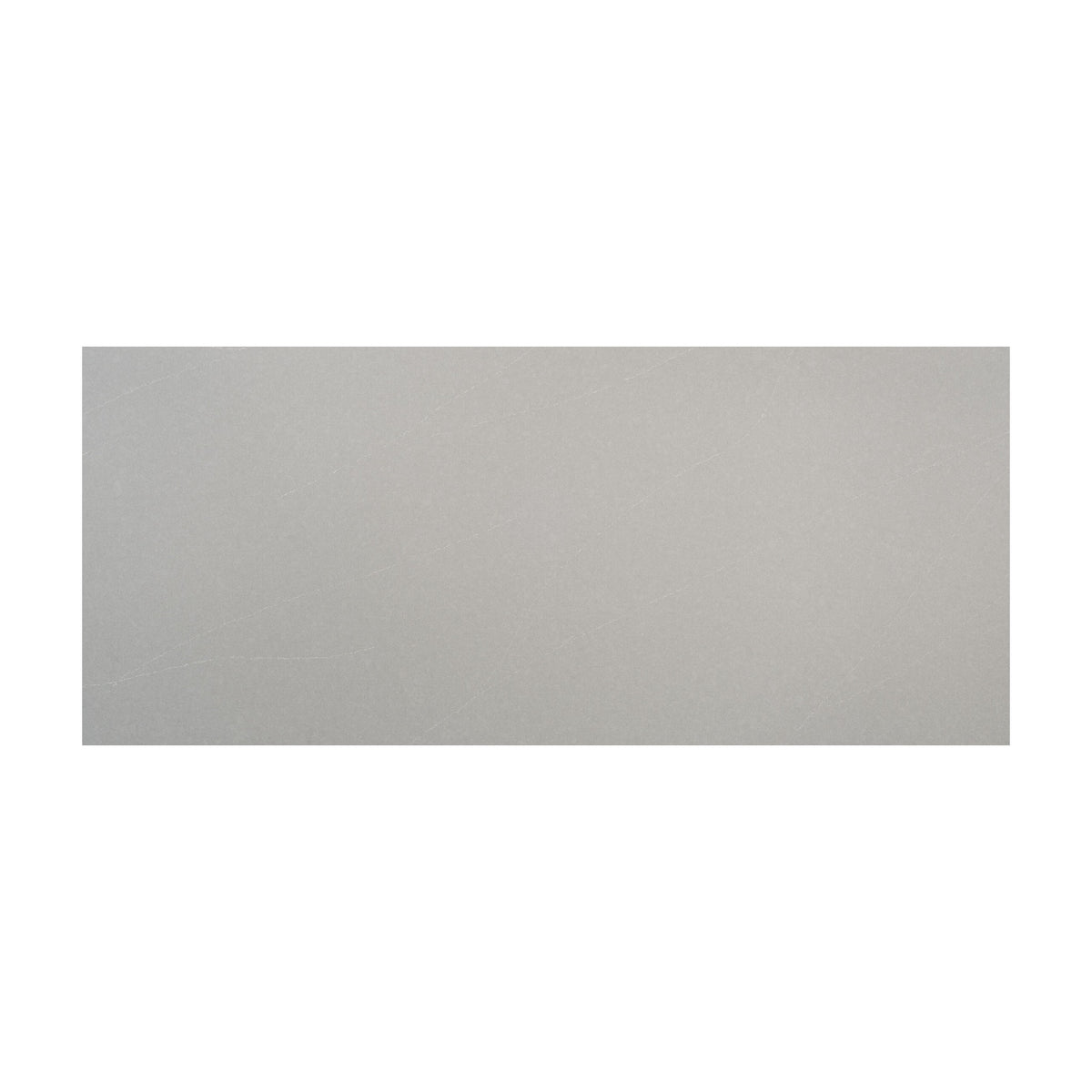 Soapstone Mist Concrete quartz slab, full slab view