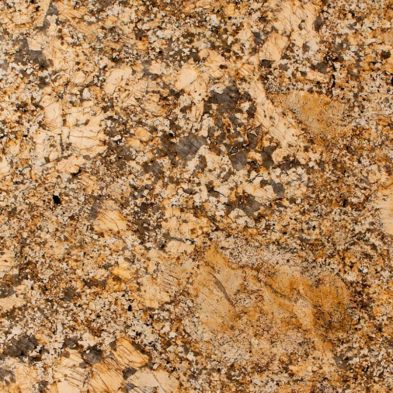 Solarius granite slab, close up of the surface
