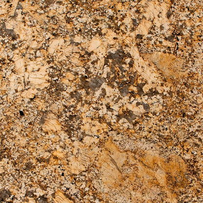 Solarius granite slab, wider view of the stone pattern