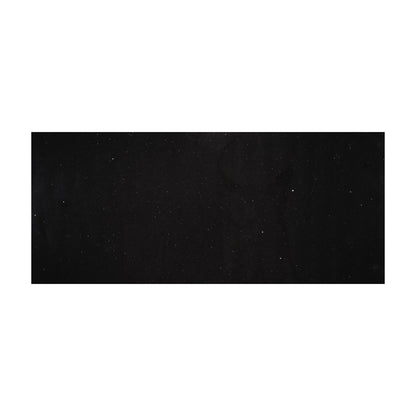 Sparkling Black quartz slab, full slab view