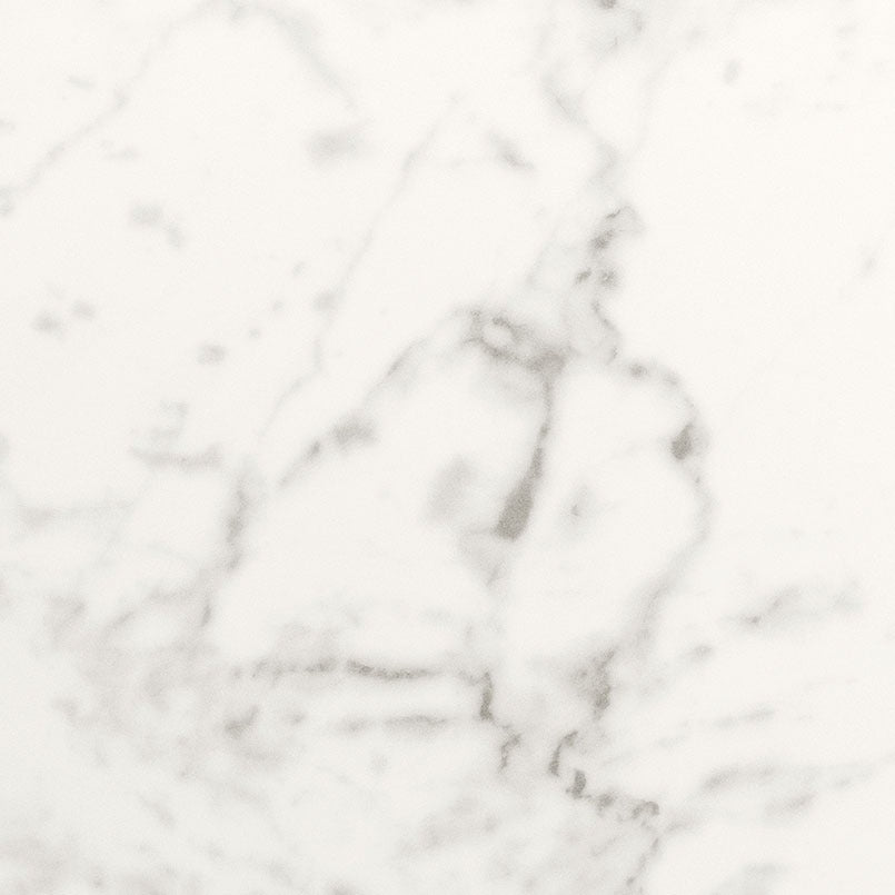 Statuarietto Bianco porcelain slab, close up of the surface