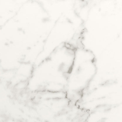 Statuarietto Bianco porcelain slab, close up of the surface
