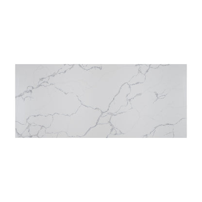 Statuary Classique quartz slab, full slab view