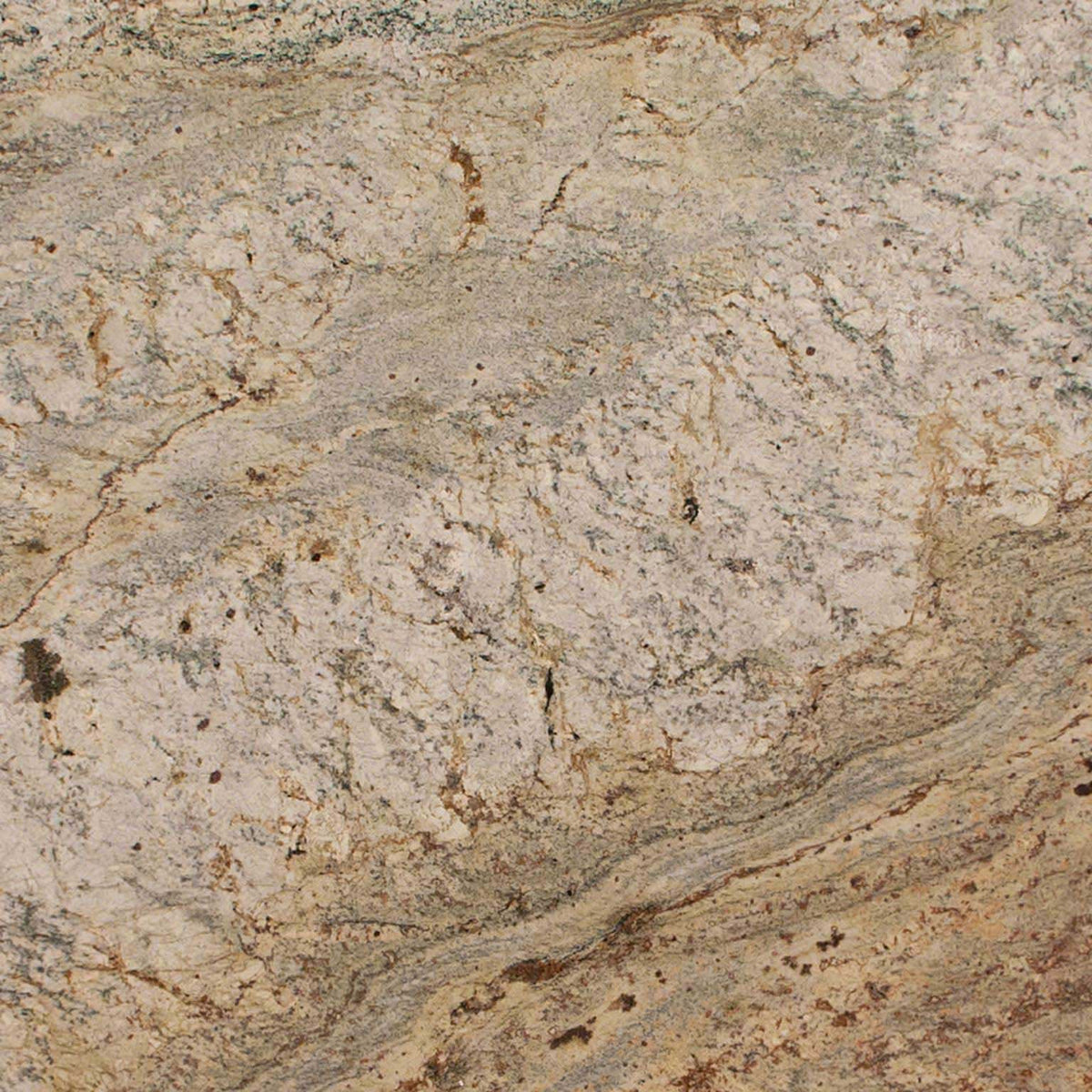 Typhoon Bordeaux granite slab, wider view of the stone pattern