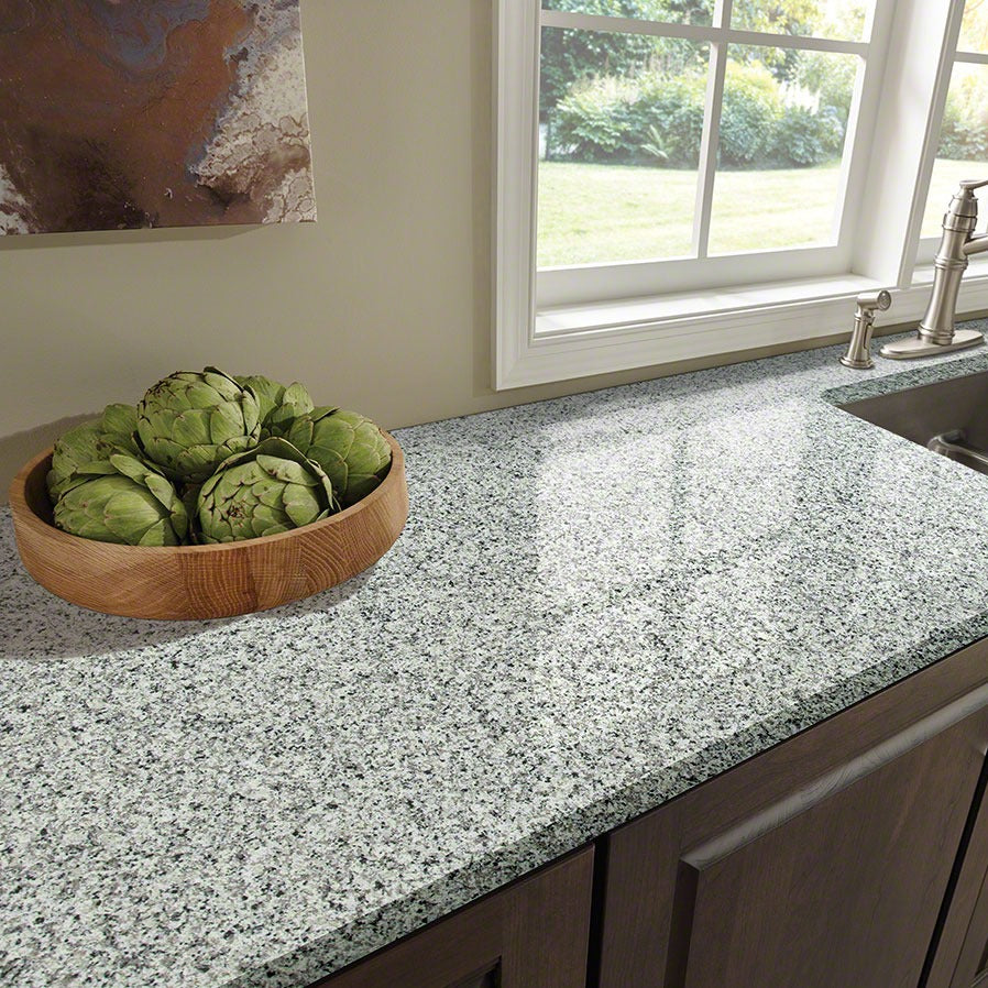 Valle Nevado granite countertop installed in a kitchen
