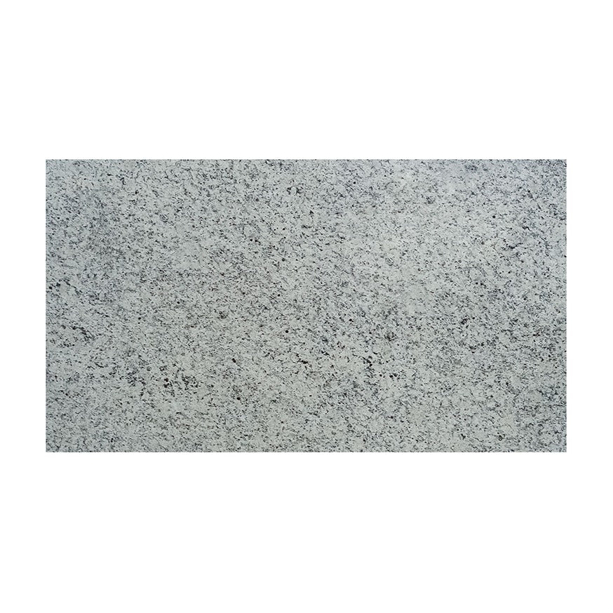 White Napoli granite slab, full slab view