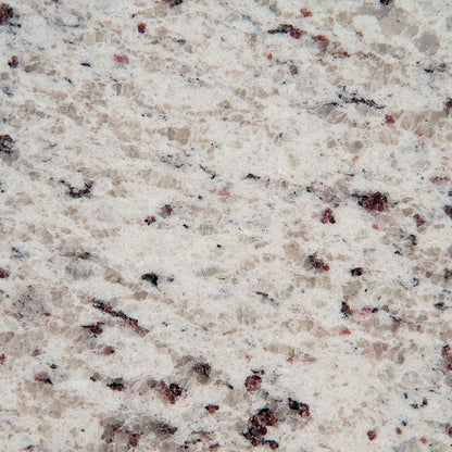 White Ornamental granite slab, close up of the surface