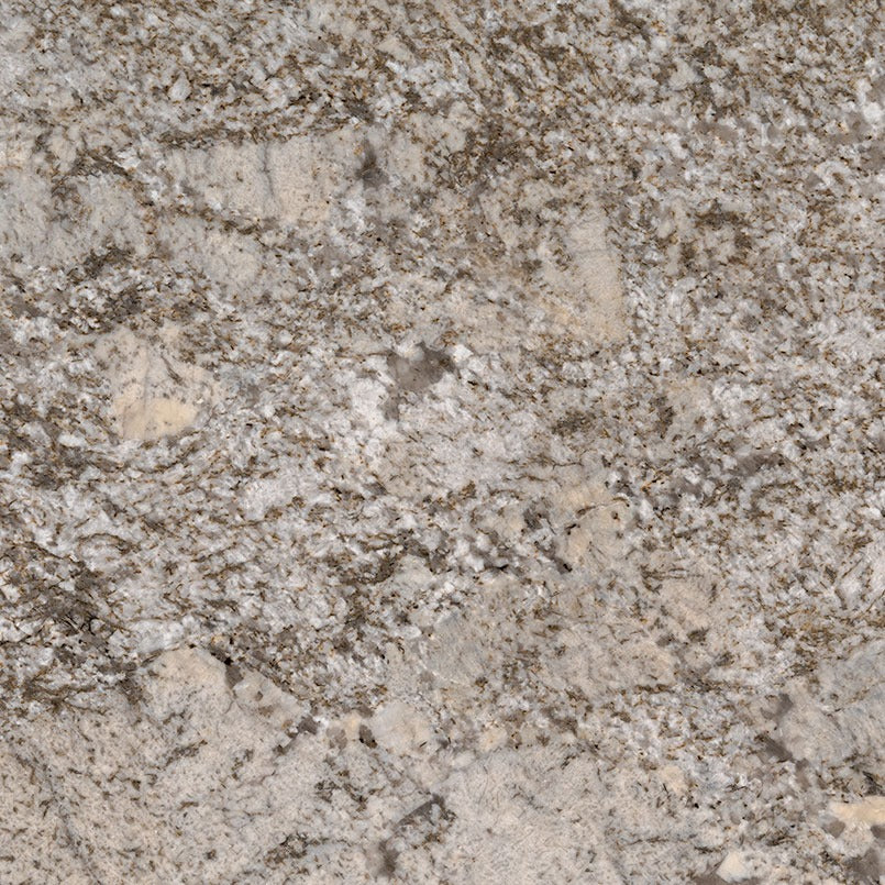 White Sand granite slab, close up of the surface