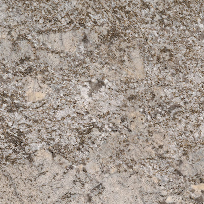 White Sand granite slab, close up of the surface