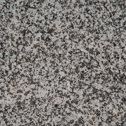 White Sparkle granite slab, close up of the surface