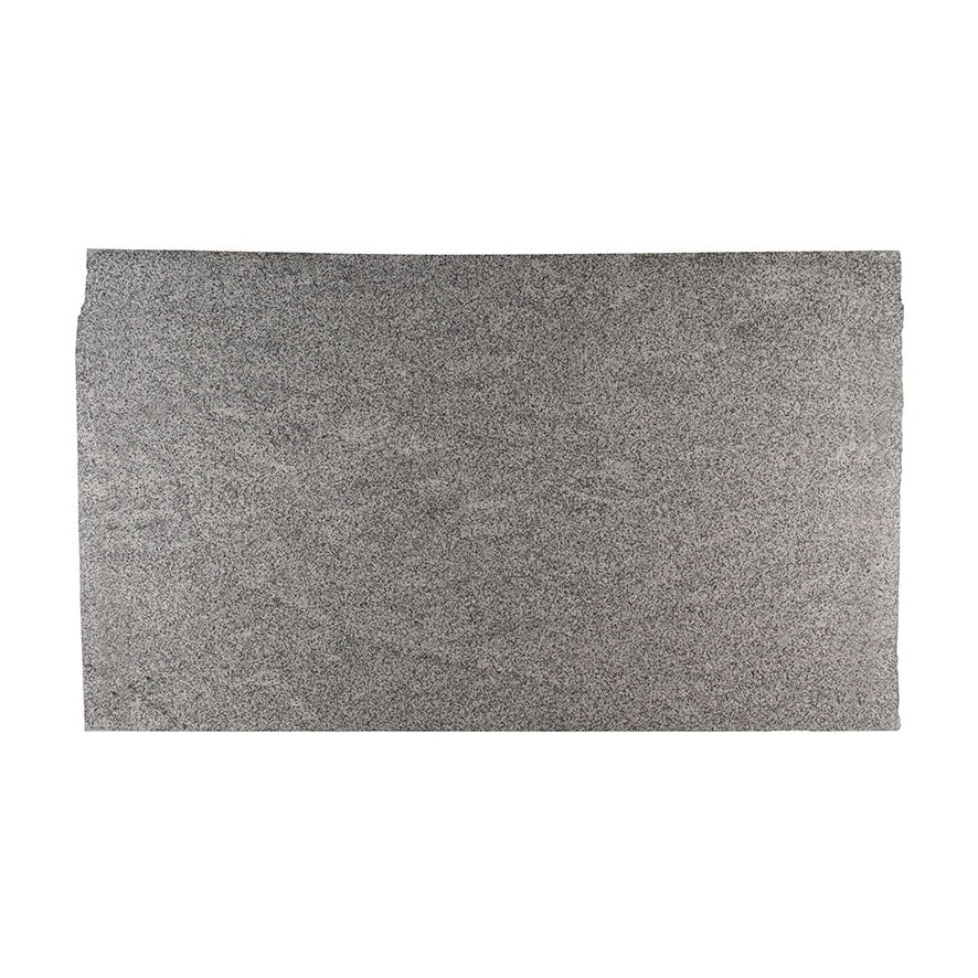 White Sparkle granite slab, full slab view