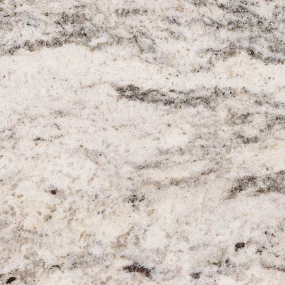 White Valley granite slab, close up of the surface