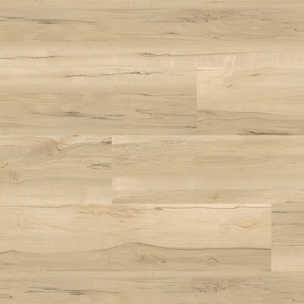 Nove Plus Akadia glue down luxury vinyl plank flooring, top down plank view