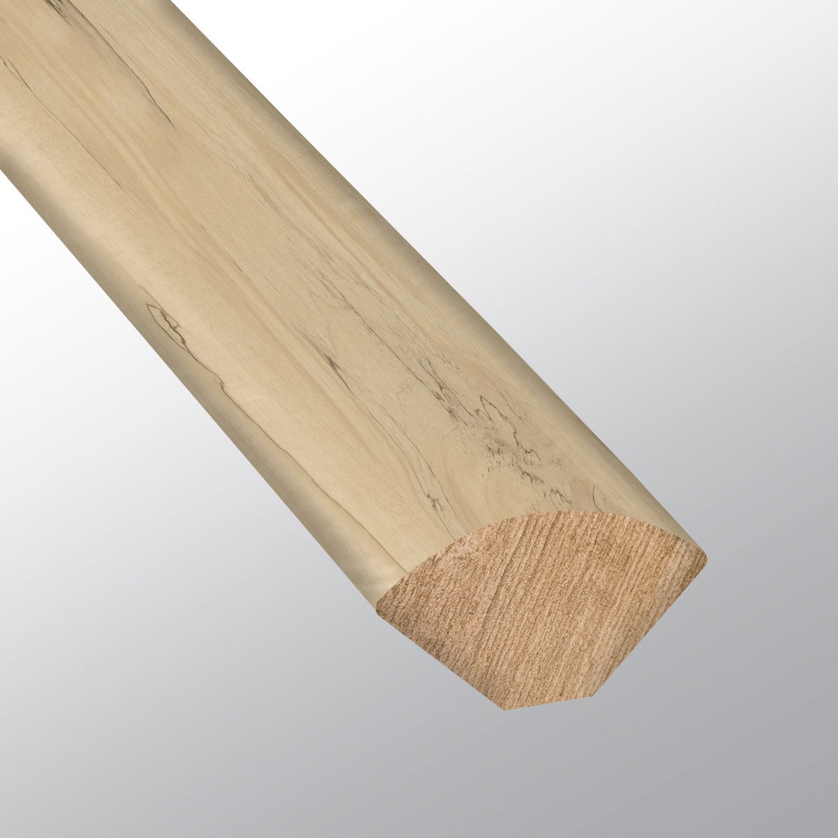 Nove Plus Akadia quarter round trim for glue down luxury vinyl flooring