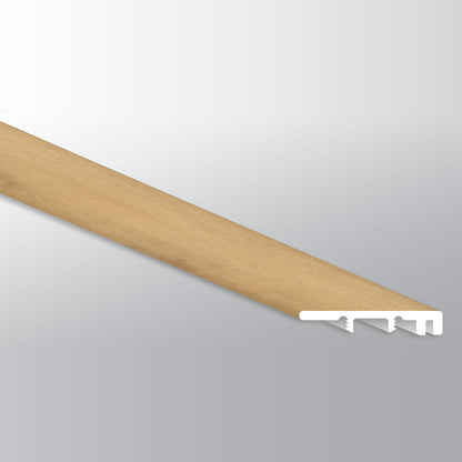 Nove Plus Hyde Haven end cap trim for glue down luxury vinyl flooring