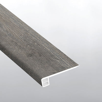 Prescott Boswell square eased edge flush stair nose trim for SPC rigid core vinyl flooring