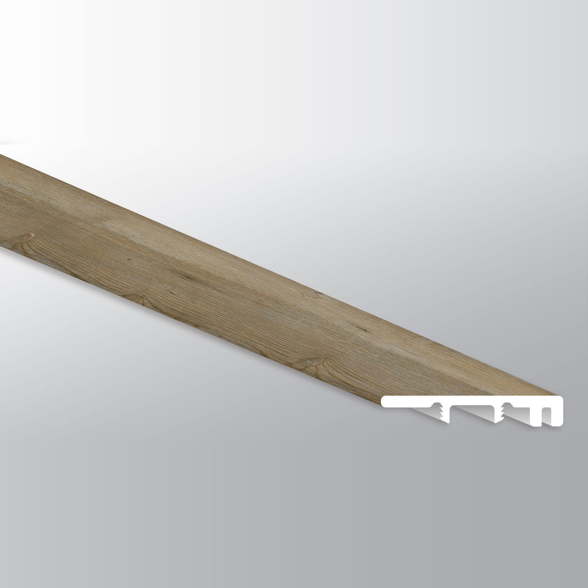 Prescott Brookings end cap trim for SPC rigid core vinyl flooring