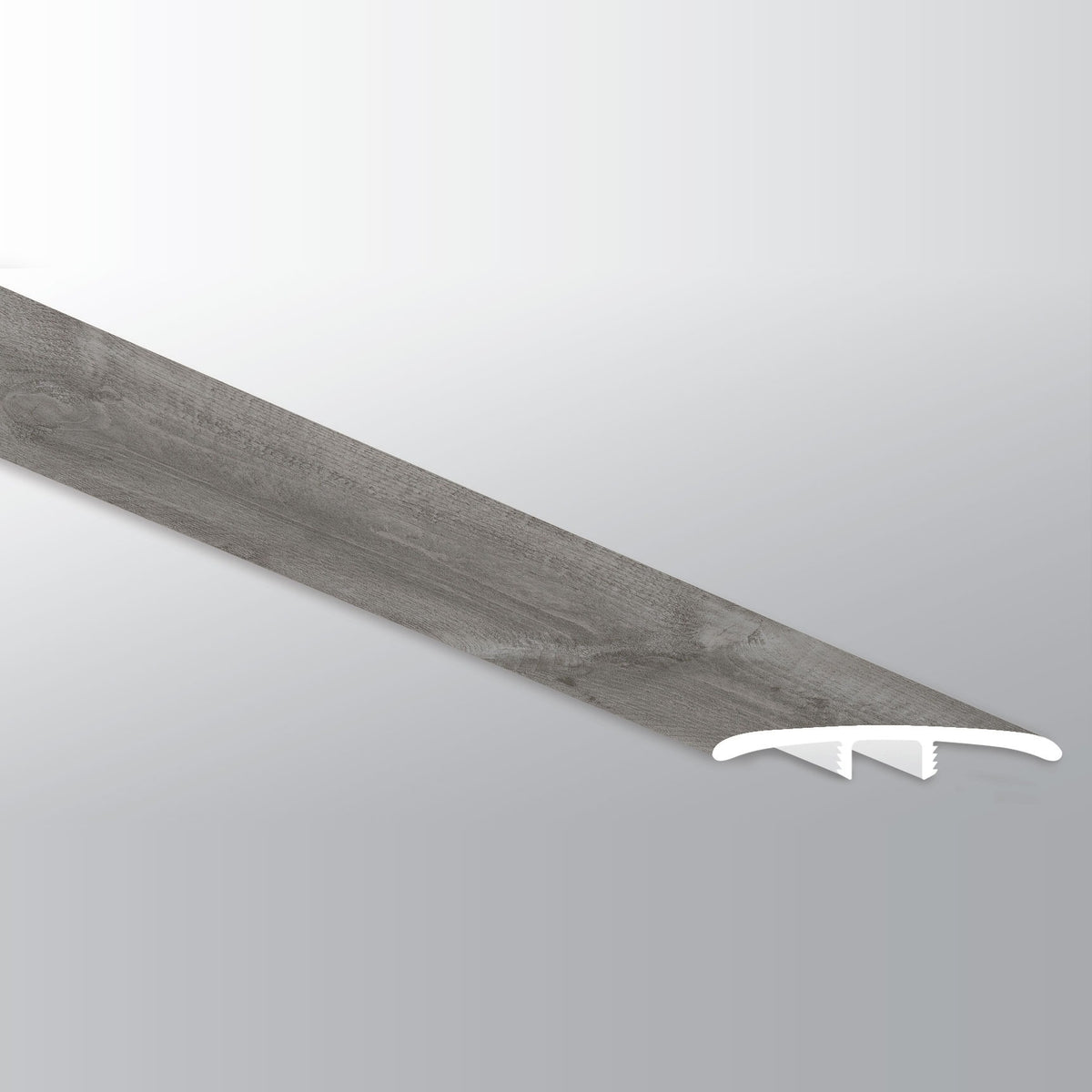 Prescott Katella Ash large T-molding trim for SPC rigid core vinyl flooring