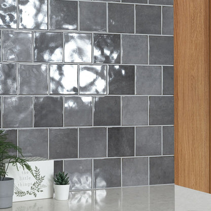 Renzo Storm ceramic tile shown in a finished room, scene 4
