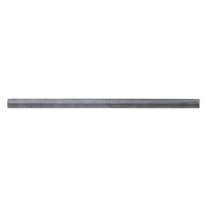 Renzo Storm ceramic tile, glossy finish, 0.6 by 12 inch quarter round view