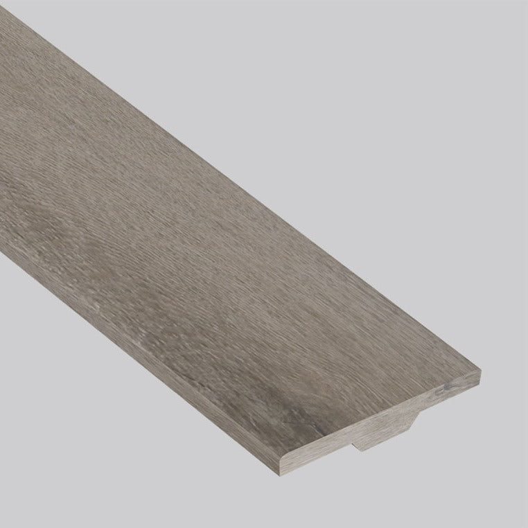Smithcliffs Avery Ash T-molding trim for hybrid rigid core flooring