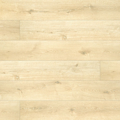 Smithcliffs Lanston Oak hybrid rigid core plank flooring, top down plank view