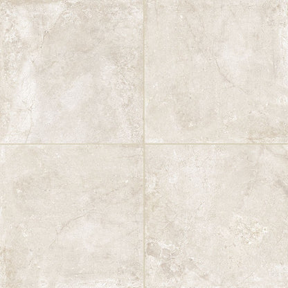 Soreno Ivory porcelain pavers, close up product view showing color and texture