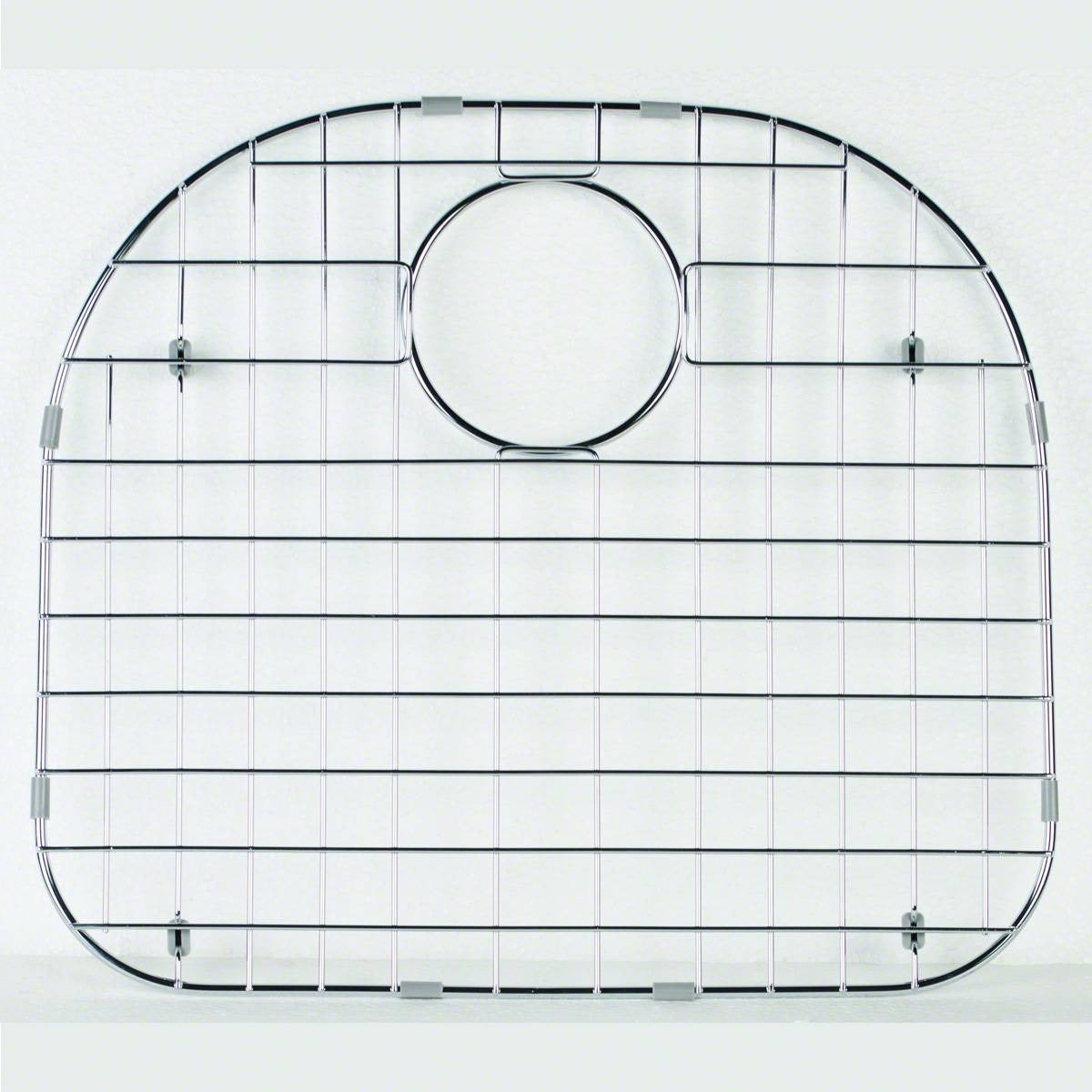 Stainless steel kitchen sink grid for the Drawn 23" x 21" Single Bowl sink