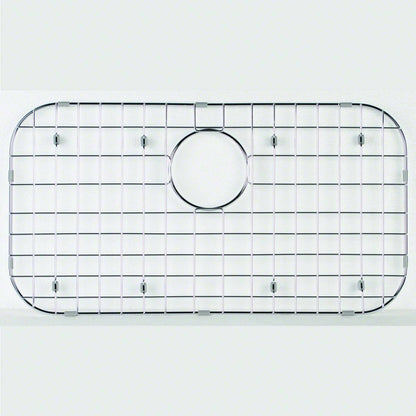 Stainless steel kitchen sink grid for the Drawn 30" x 18" Single Bowl sink