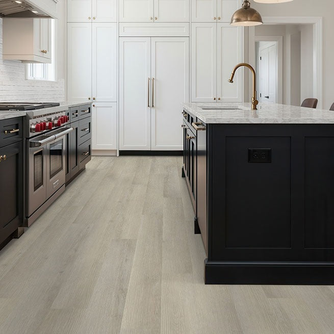 Stella La Perla ceramic tile installed in a kitchen setting