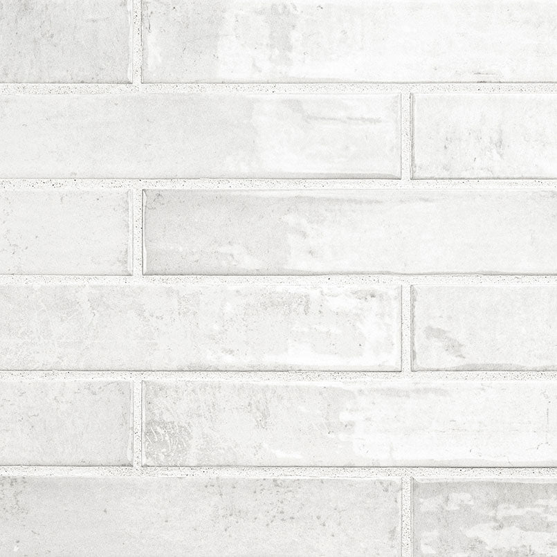 Stella La Perla ceramic tile, glossy finish, 2 by 10 inch view