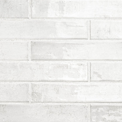 Stella La Perla ceramic tile, glossy finish, 2 by 10 inch view