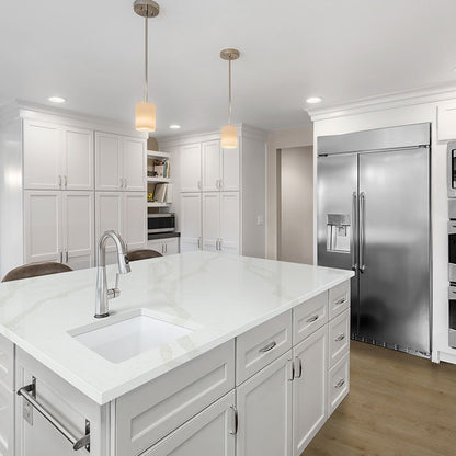 Studio Bozeman SPC rigid core vinyl flooring installed in a kitchen