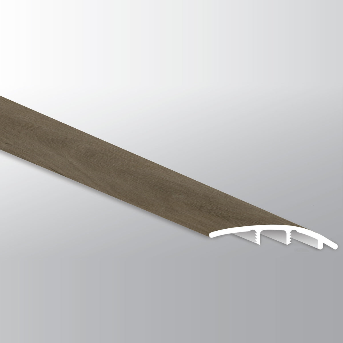 Studio Doack multi purpose T-molding and reducer trim for SPC rigid core vinyl flooring