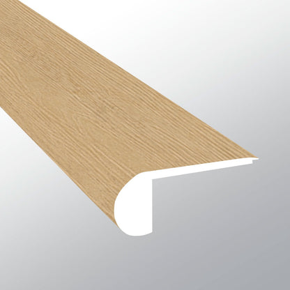 Studio Roswell round flush stair nose trim for SPC rigid core vinyl flooring