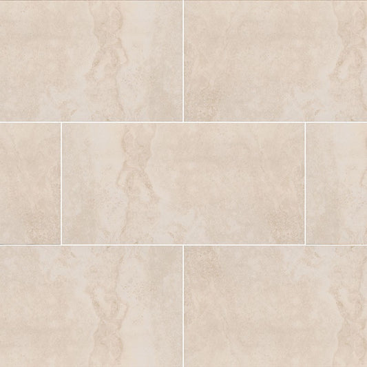 Tierra Ivory porcelain pavers, close up product view showing color and texture
