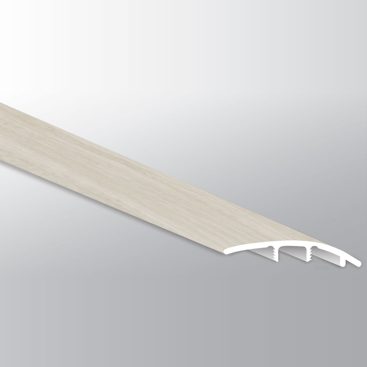 Trecento White Ocean reducer trim for SPC rigid core vinyl flooring