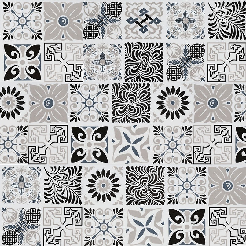 Trecento Windsor Isle SPC rigid core vinyl tile flooring, top down tile view