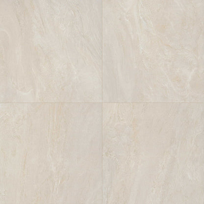 Vortexa Champagne porcelain pavers, close up product view showing color and texture