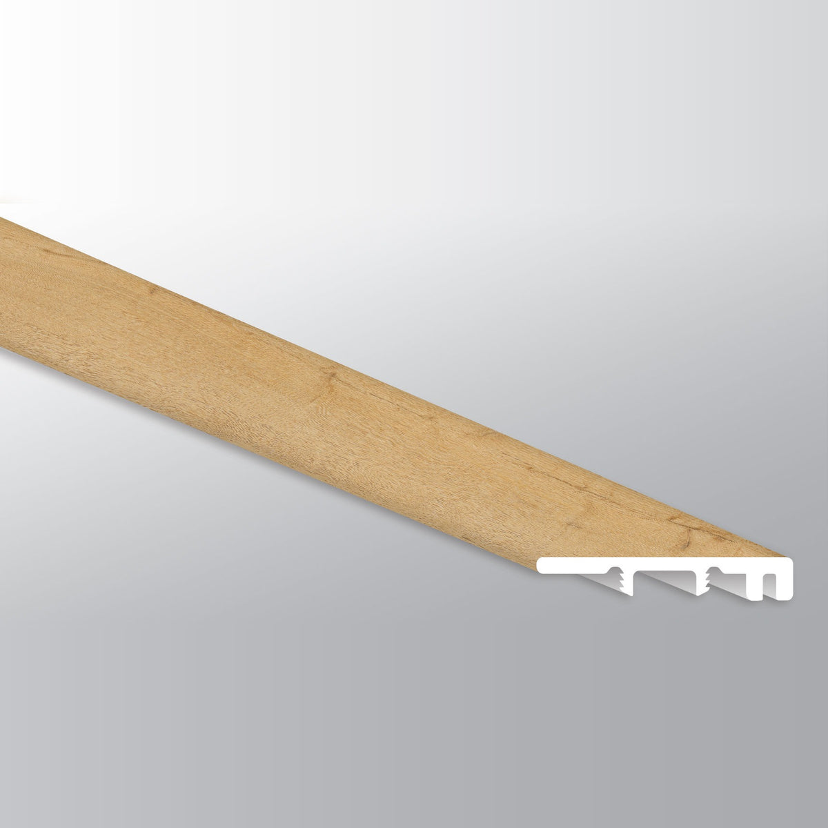 Wayne Parc Bluffview end cap trim for WPC rigid core vinyl flooring