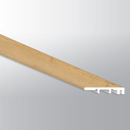 Wayne Parc Bluffview end cap trim for WPC rigid core vinyl flooring