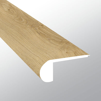 Wayne Parc Bluffview round flush stair nose trim for WPC rigid core vinyl flooring