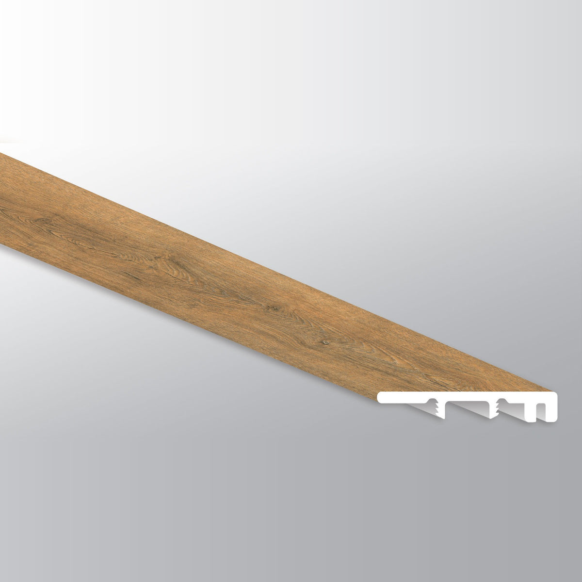 Wayne Parc Macland end cap trim for WPC rigid core vinyl flooring