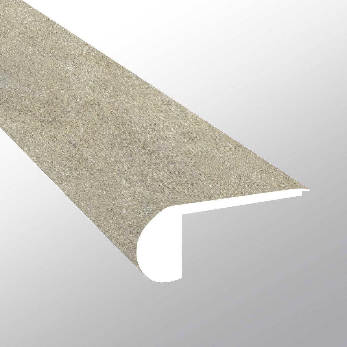 Wayne Parc Reserve Waldron round flush stair nose trim for WPC rigid core vinyl flooring